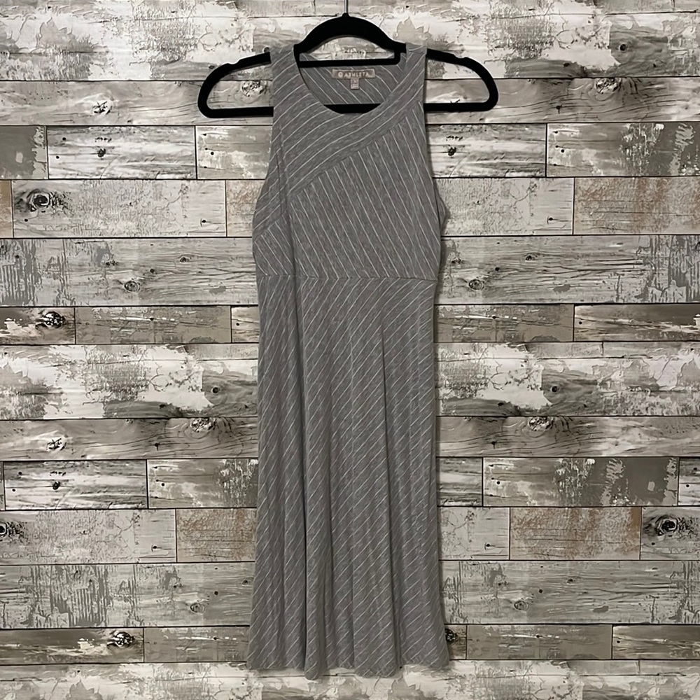 Athleta travel dress gray